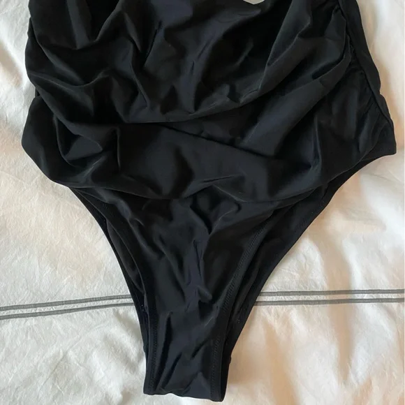 Pink Blush Maternity Bathing Suit - Picture 4 of 7